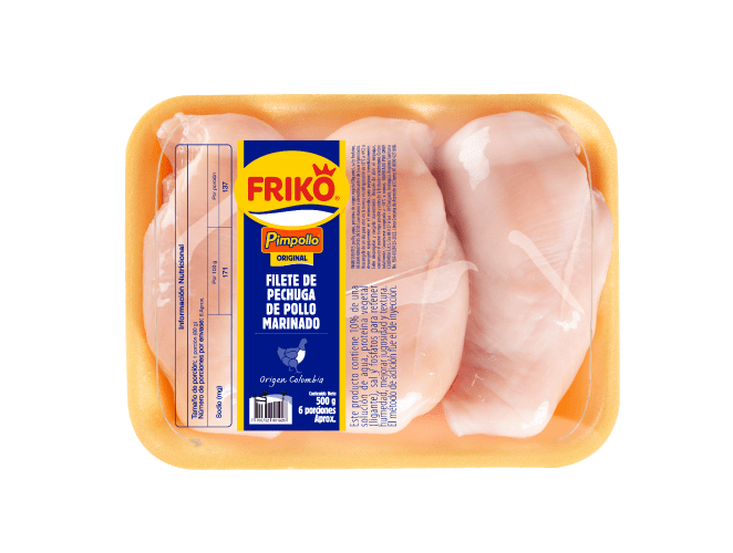 Filetes de Pechuga de pollo